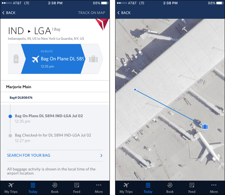 Delta Air Lines now lets you obsessively track your luggage in realtime   Mashable
