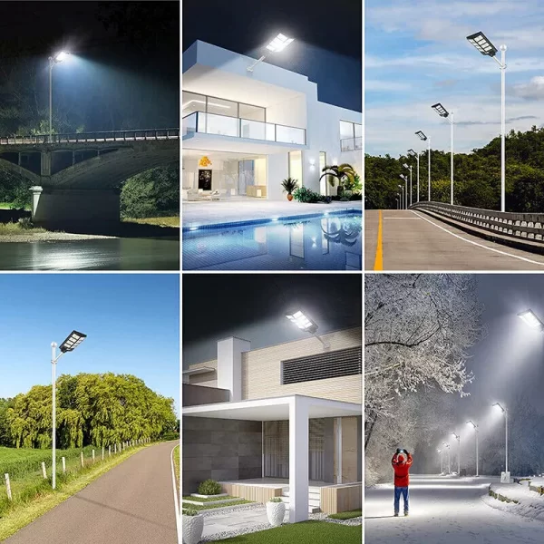 1500W Solar Street Light With Sensor And Remote - Image 2