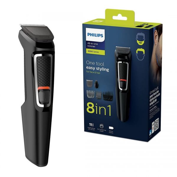 Multigoom 3000 Series 8-in-1 Face, Hair & Body Shaver and Trimmer