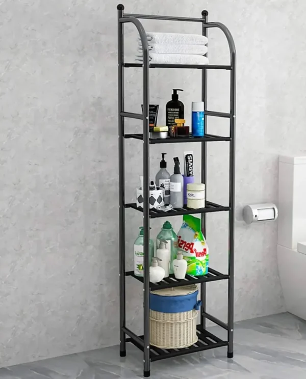 MultiTier 5-Drawer Storage Cart Trolley - Image 4