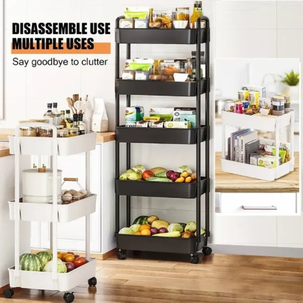 All-in-One Bathroom Organizer Rack - Image 3