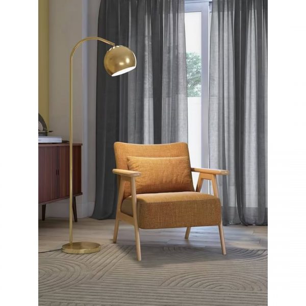 Light and Living Mette Floor Lamp - Gold - Image 4