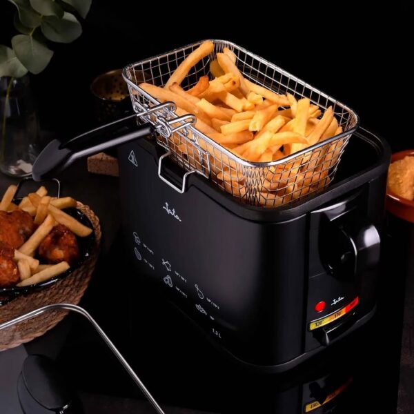 1.3L Compact Electric Deep Fryer – Adjustable Temperature & Stainless Steel Basket - Image 2