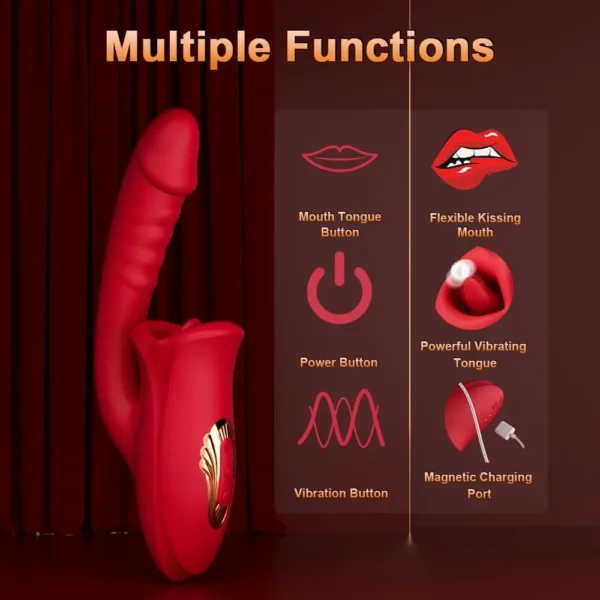 HoneyLuxe Nibble Rechargeable Vibrator - Image 5