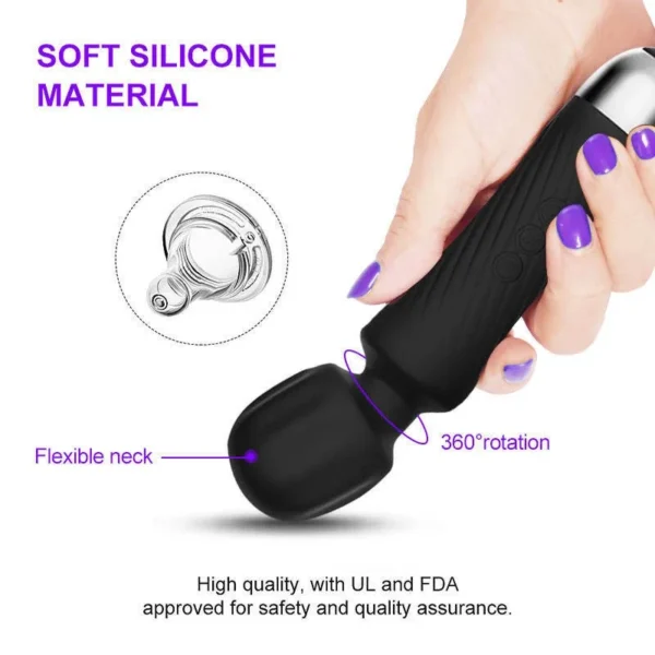 Hot Spiral Wand Vibrator - Image 4