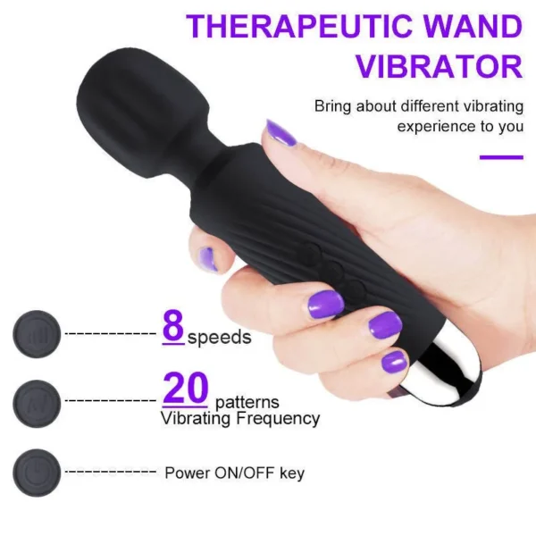 Hot Spiral Wand Vibrator - Image 3