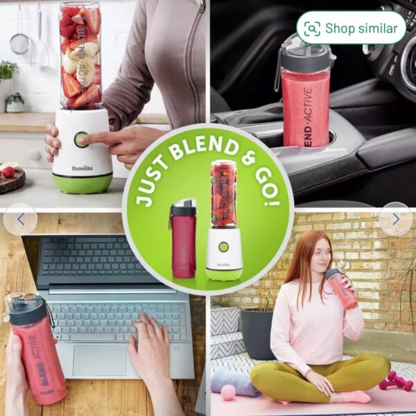 Breville Blend Active Personal Smoothie Blender - Image 2