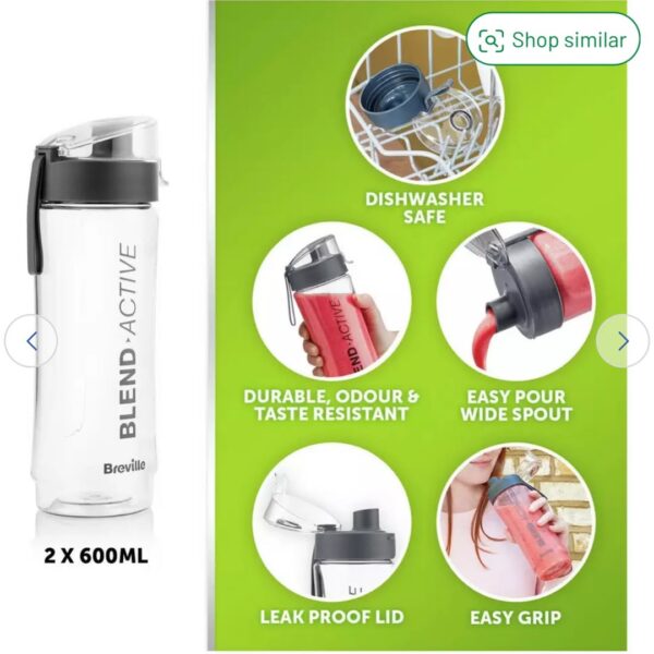 Breville Blend Active Personal Smoothie Blender - Image 5