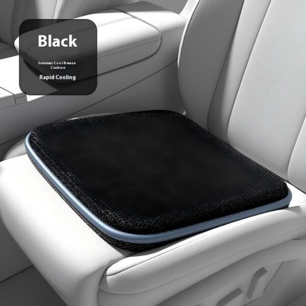 USB Cooling Seat Cushion – Breathable Ventilation Pad for Office & Car