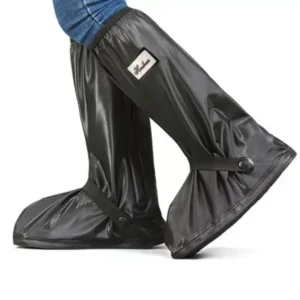 Long Waterproof Rain Boot Covers – Sporty, Durable & Anti-Slip