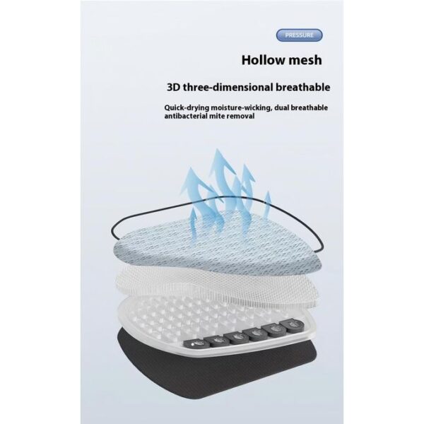 USB Cooling Seat Cushion – Breathable Ventilation Pad for Office & Car - Image 4