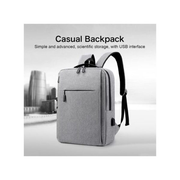 Durable Laptop Bag with Built-in USB Port – Ideal for Students & Professionals - Image 6